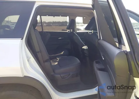 2024 Toyota Grand Highlander Platinum from USA, damaged, VIN 5TDAAAB51RS014533